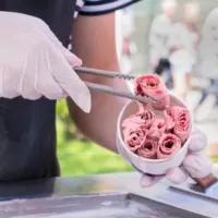 Pan Ice Roll Fried Ice Pan Ice Cream Hire