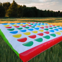 Inflatable Twister Game