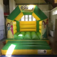 11ft X 15ft Princess Castle - Green And Yellow