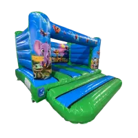 Jungle Castle With Jungle Slide And Didi Cars