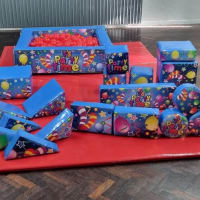 Party Time Side Slide Combi Bouncy Castle And Any Theme Soft Play Package