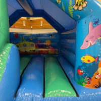 Ocean Theme Castleslide 12ft X 18ft