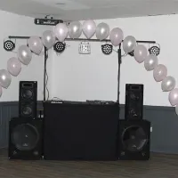 Helium Filled Balloon Arch