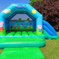 Peppa Pig And George Pig Bouncy Castle