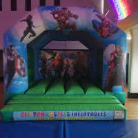 Superhero Bouncy Castle Marvel