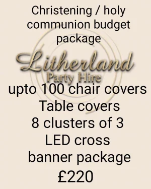 Christening Holy Communion Budget Package