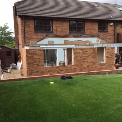 Kitchen Extension And Porch