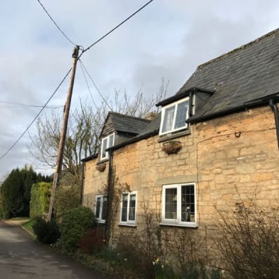 Slate Roof And Dormer Windows