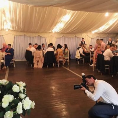 Marquee And Gazebo For Wedding Dinner