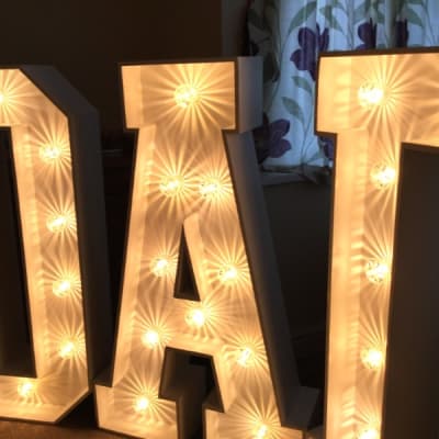 Light Up Letters And Numbers