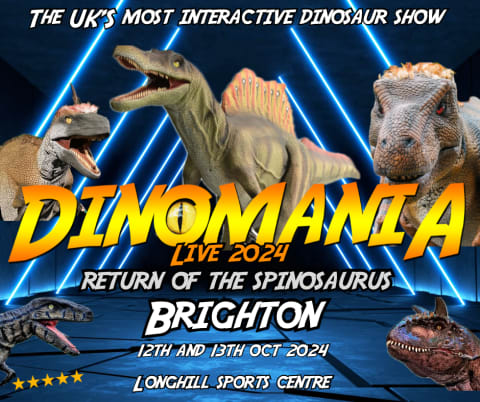 Dinomania Live Brighton