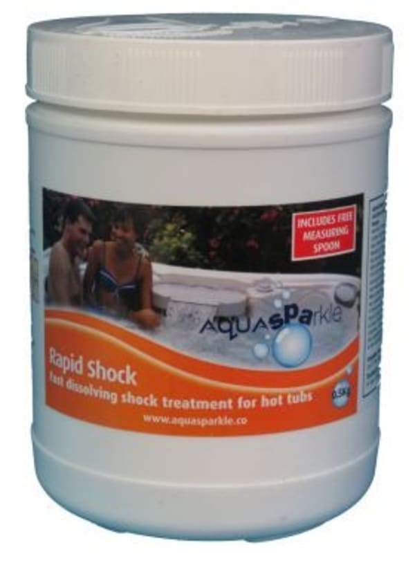 Chlorine Shock 0.5kg The Hot Tub Man