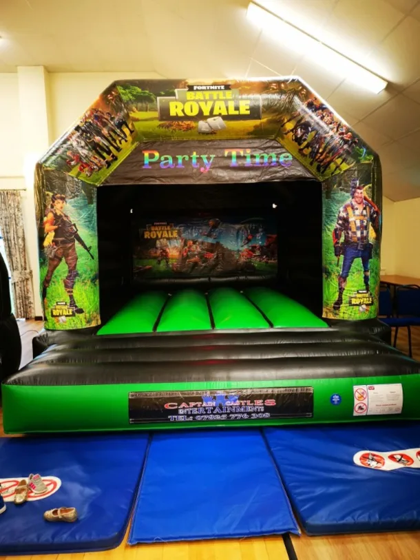 Fortnite Disco Bouncy Castle