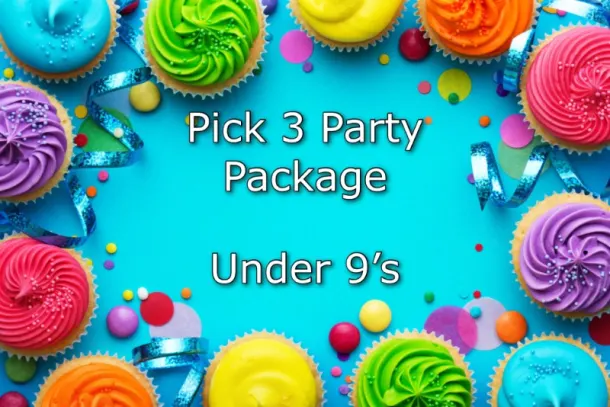 1b Pick 3 Party Package