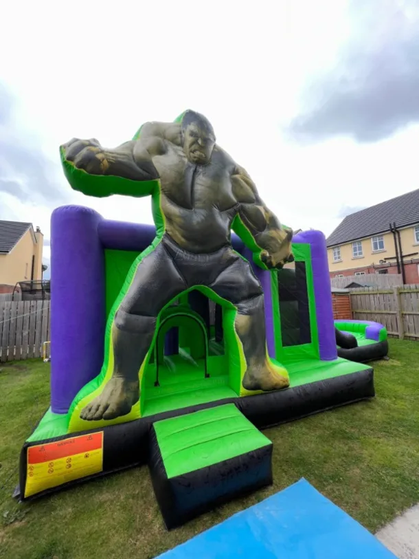 Hulk Combi Bouncy Castle