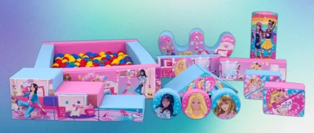 Barbie Soft Play And Ball Pit