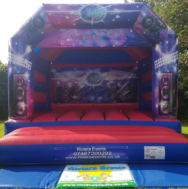 Adult Disco Bouncy Castle