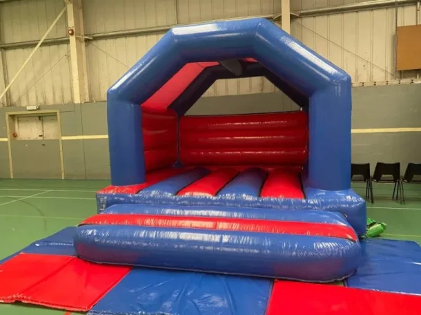 Red And Blue Bouncy Castle 13x13ft