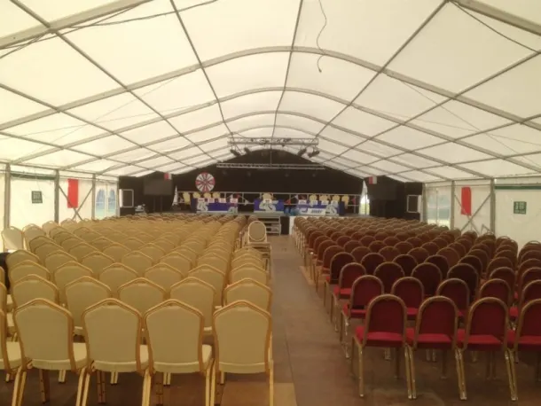 12m Wide Framed Marquee