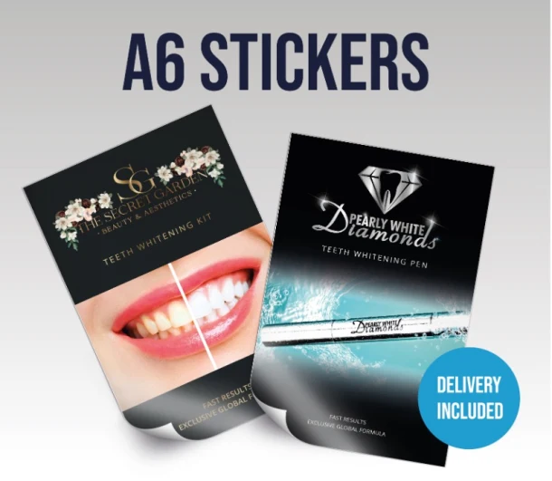 A6 Rectangle Stickers 148x105mm Pvc Waterproof