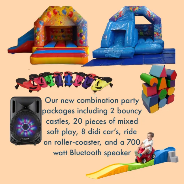 Combo Bouncy Castle Hire