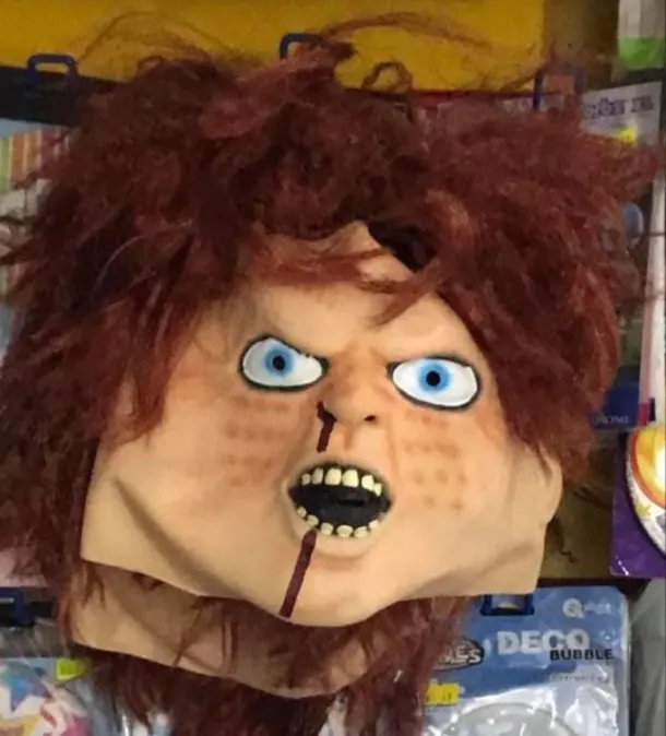 Chucky Latex Mask Fancy Dress