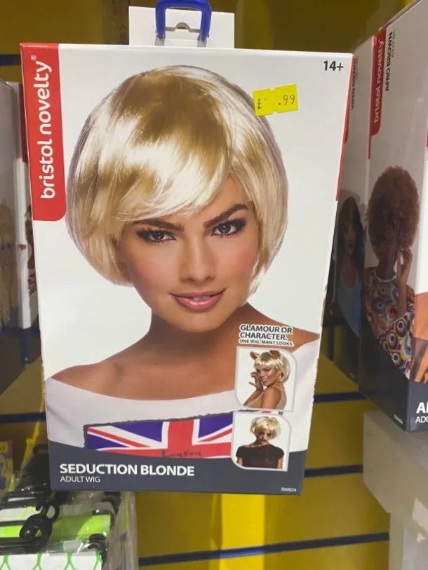 Seduction Blonde Wig