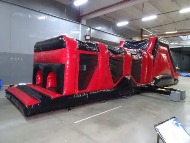 Red And Black Energy Assault Course
