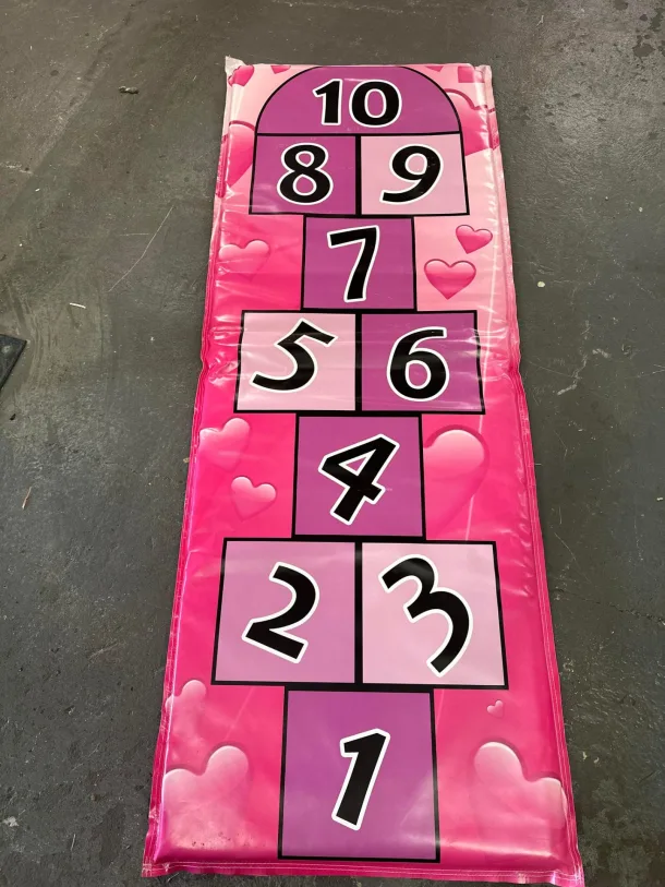 Pink Hopscotch Game