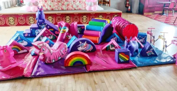 Rainbows And Unicorns Soft Play