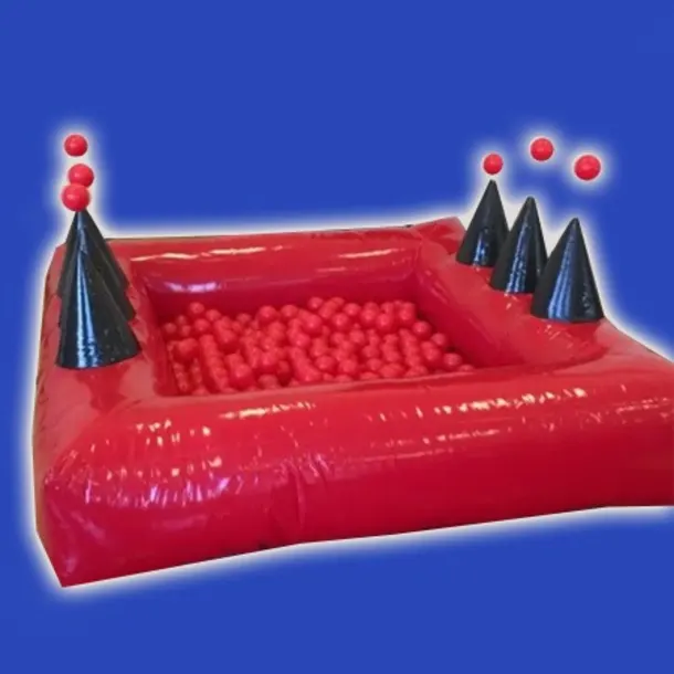 Red Gloss Air Juggler Ball Pool