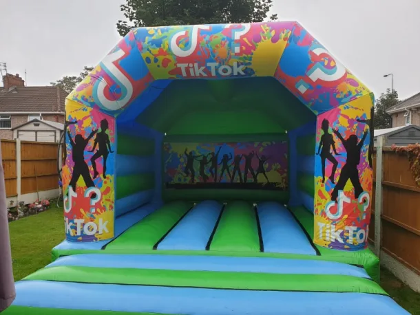 Tik Tok Bouncy Castle Liverpool