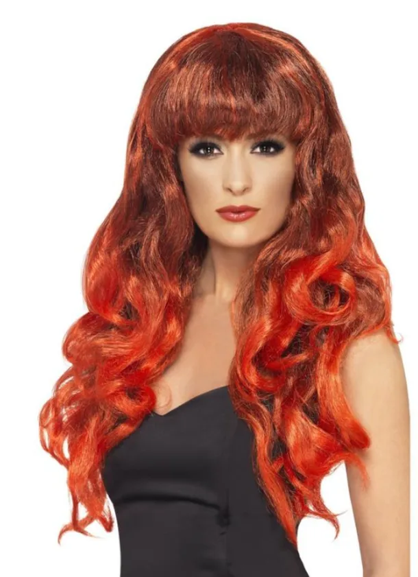 Siren Wig Red And Black