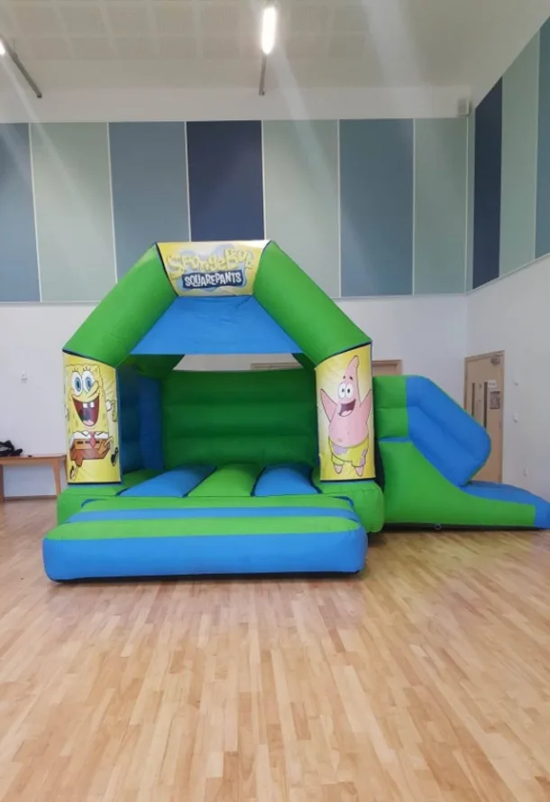 Spongebob Side Slide Castle