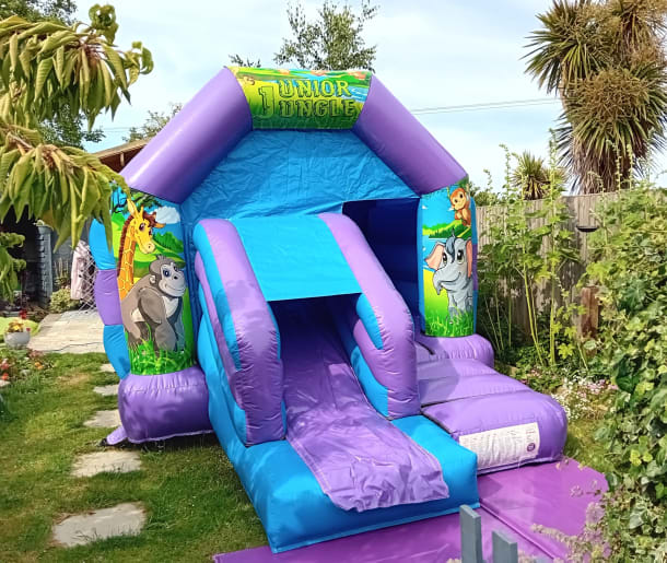 Jungle Purple And Blue Front Slide