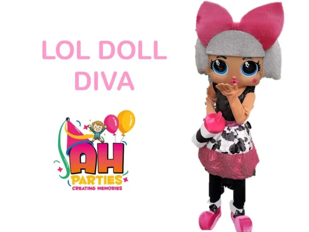 Lol Doll Diva Mascot