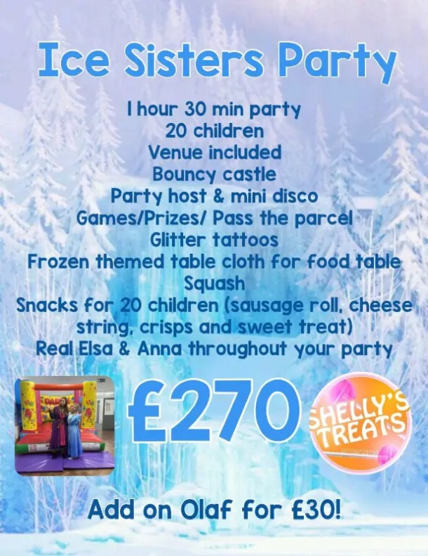 Ice Sisters Party Package