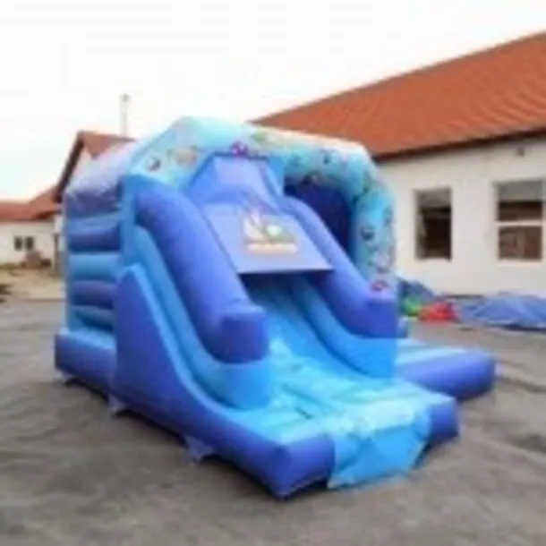 15ft X 12ft Party Castle With Slide Si45