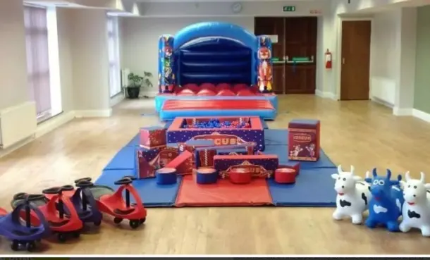 Circus Toddler Party Castle And Softplay Package