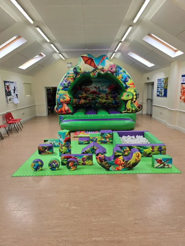 3d Dinosaur Curved Package