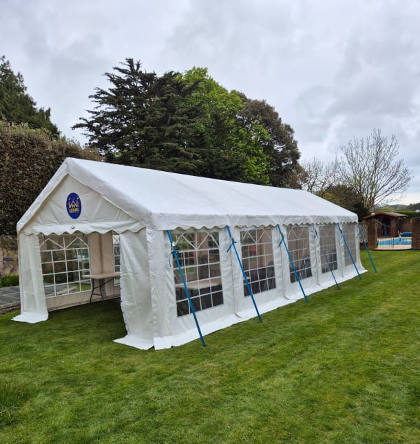 4 Metre X 10 Metre Marquee