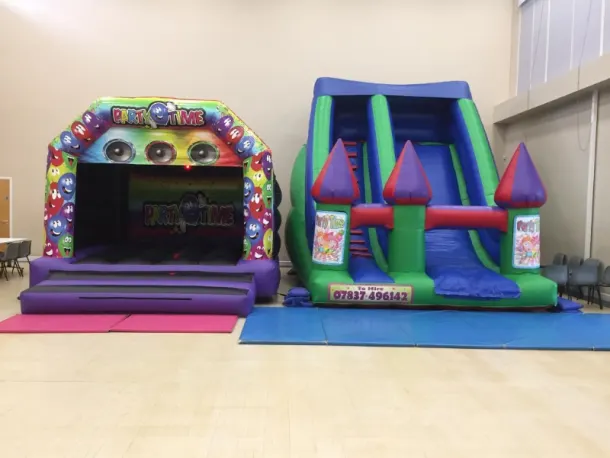 Disco Castle And Slide