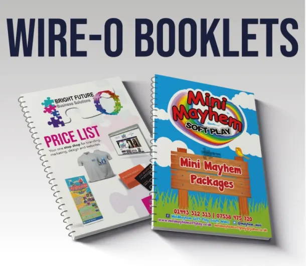 A4 Wire-o Booklets 170gsm