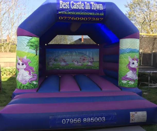 Unicorn Bouncy Castle 14 X 12