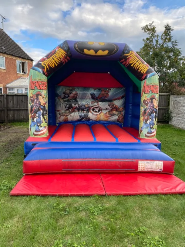 Super Hero Bouncy Castle