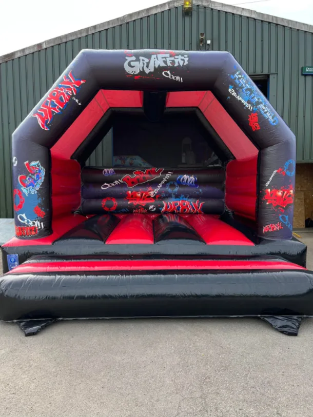 Adult Graffiti  Bouncy Castle