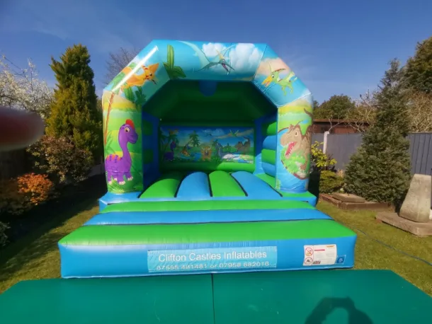 Dinosaur Bouncy Castle 13x13