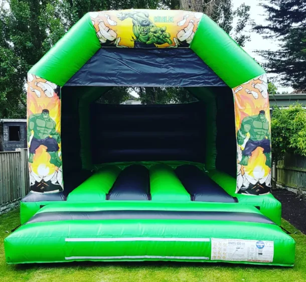 Incredible Hulk Bouncy Castle