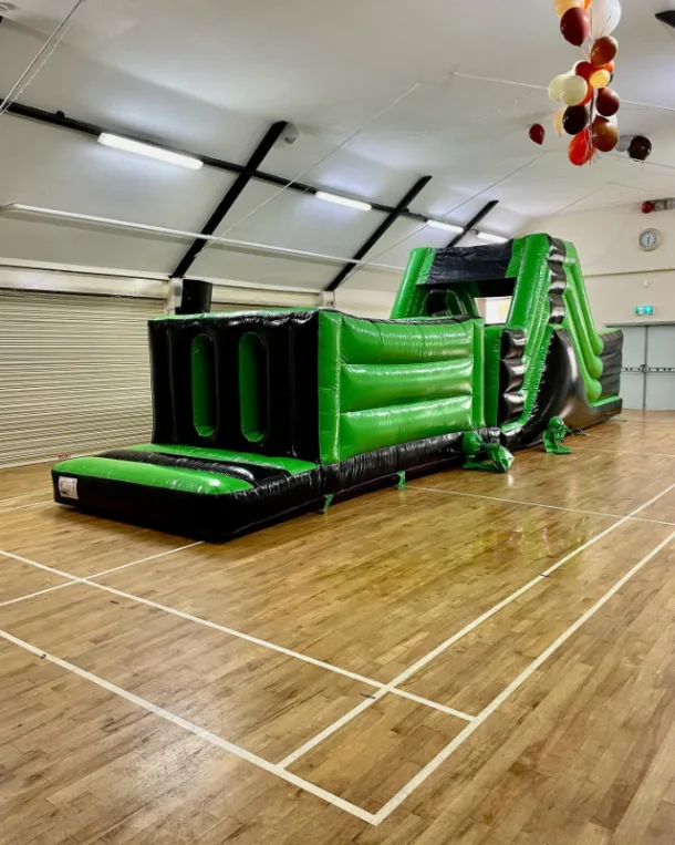 Black And Green Assault Course