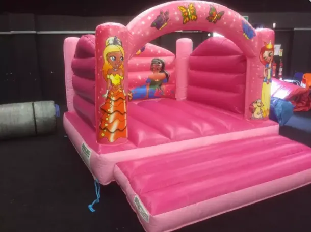 11ft By 8ft Super Deluxe Toddlers Princess Bouncy Castle